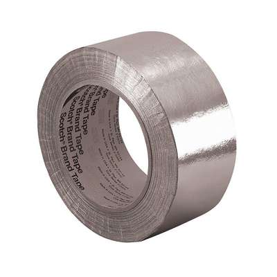 Foil Tape,2 In x 36 Yd,Aluminum