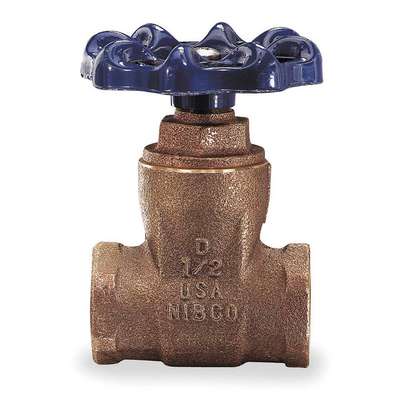 Gate Valve,1/2 In.,Fnpt,Bronze