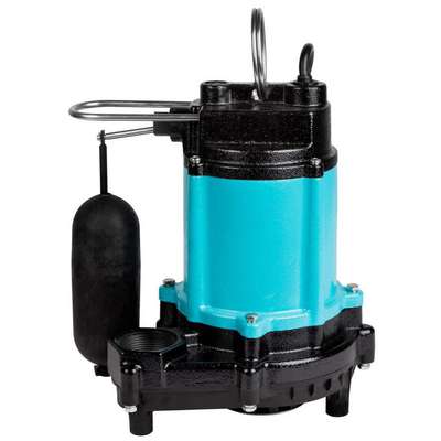 Sump Pump,Cast Iron Body,1/2 Hp