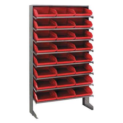 Pick Rack,12inx60inx36in, Red