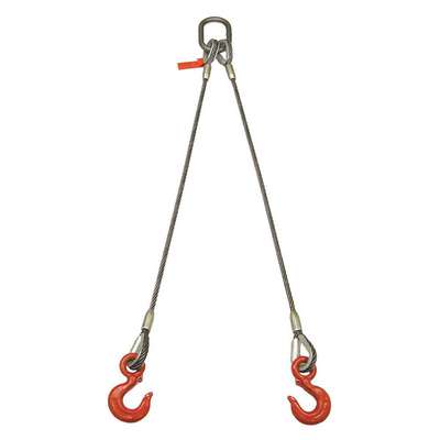 Wire Rope Sling,Double Leg,10