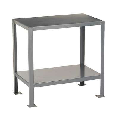 Fixed Work Table,Steel,30" W,