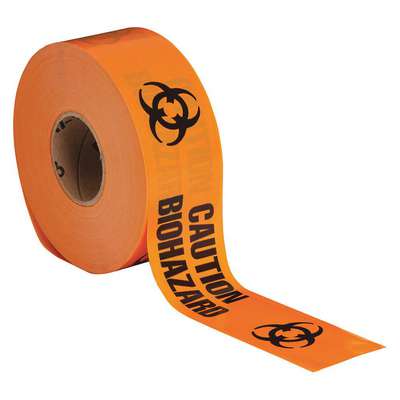 Barricade Tape,Orange/Black,