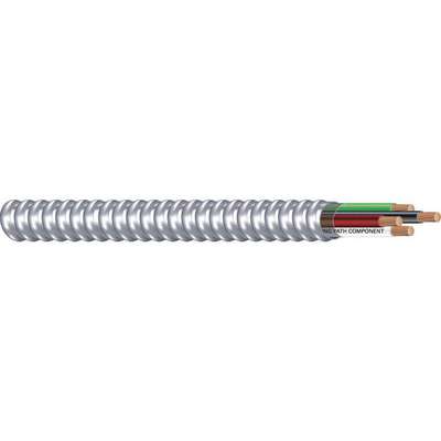 Armored Cbl,3 w/Grd,12AWG,Mc,