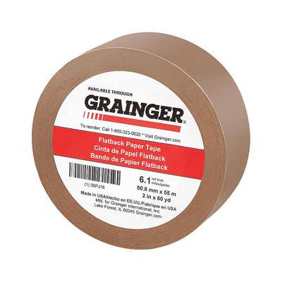 Masking Tape,2" W,60 Yd L,Tan