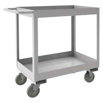 Metal Shelf Cart,1,200 Lb,SS