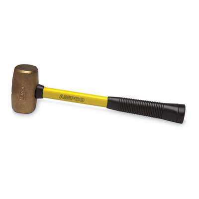 943729-3 Ampco Non-Sparking Sledge Hammer: Aluminum Bronze, Fiberglass ...