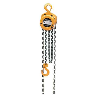 Manual Chain Hoist,30 Ft.Lift