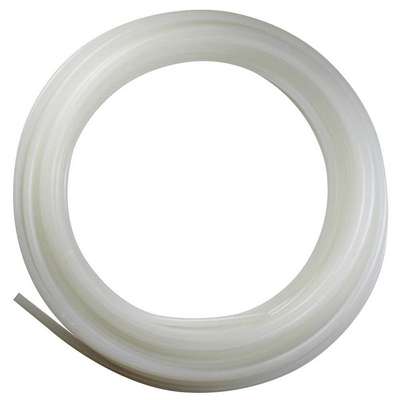 Nylontubing,19/64", Id,3/8" Od,