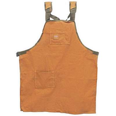 Apron,Brown,3 Pockets,26-1/2"