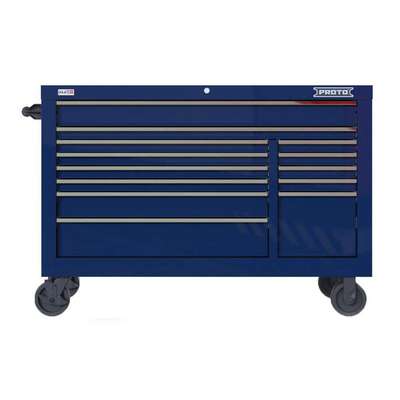 Roller Cabinet,Blue,13-Drwr,