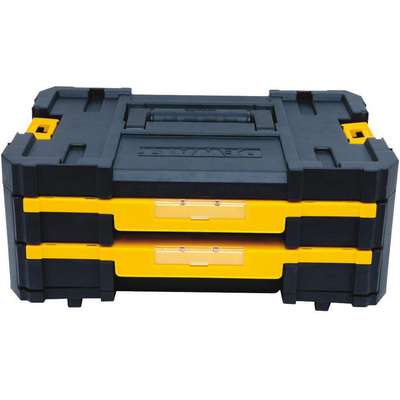 Plastic,Tool Box,16 1/4 In