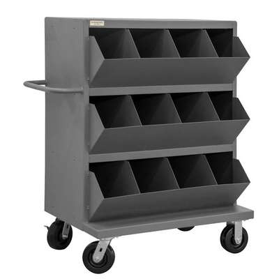 Mobile Storage Bin,2400 Lb.,