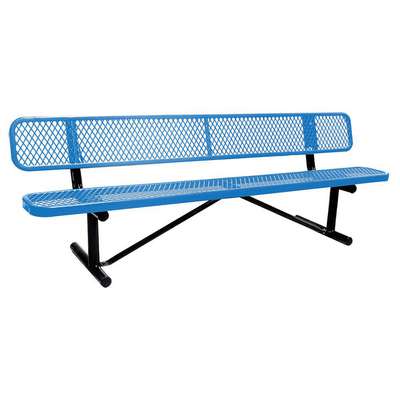 Outdoor Bench,96 In.,24 In. W,