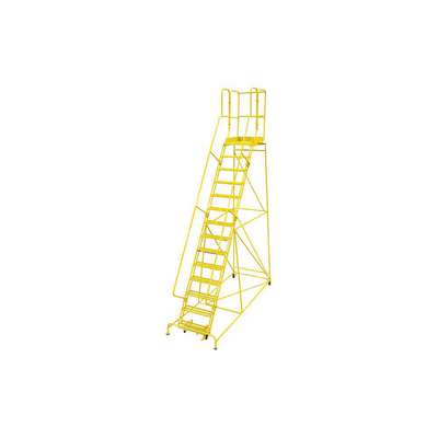 Rolling Ladder,Steel,182In. H.,