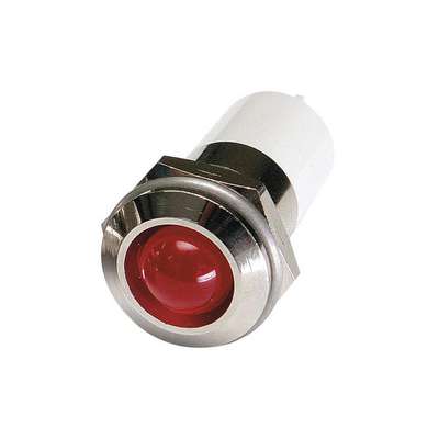 Round Indicator Light,Red,