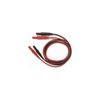 Test Leads,48" L,Red/Black,