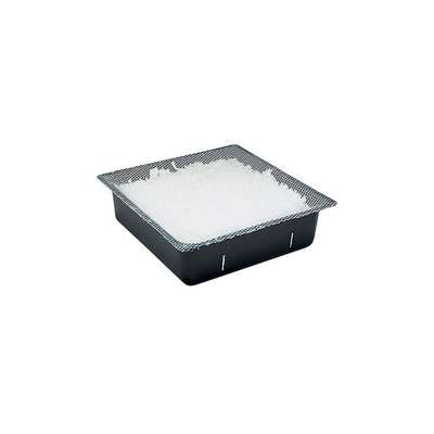 Absorbent Pan,3 In. H,Black/