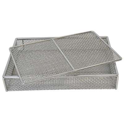 Washing Basket,SS,#4,1/4" Wire