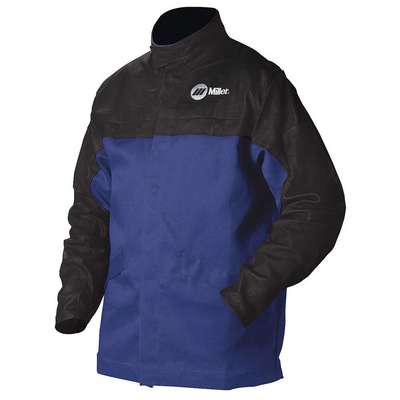 Combo Weld Jkt,Royal/Blk,Ctn/