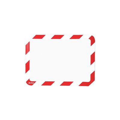 Sign Holder,Red/White,1/8 In.