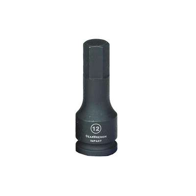 Drive Impact Hex Socket,3/8in