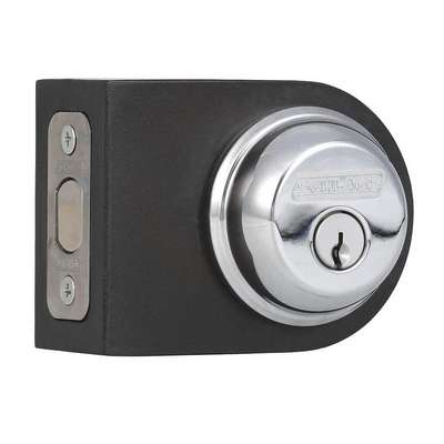 Deadbolt,Bright Chrome,Single