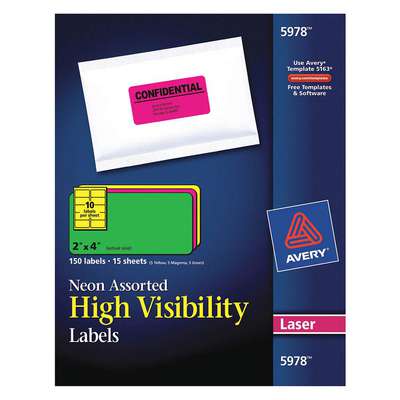 Flast, Laser Labels, 2x4,PK150