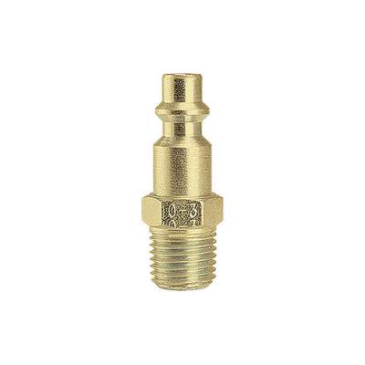 Indstrl Plug 1/4" Mpt Brass