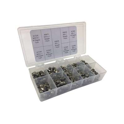 Grease Fitting Kit,Metric Type