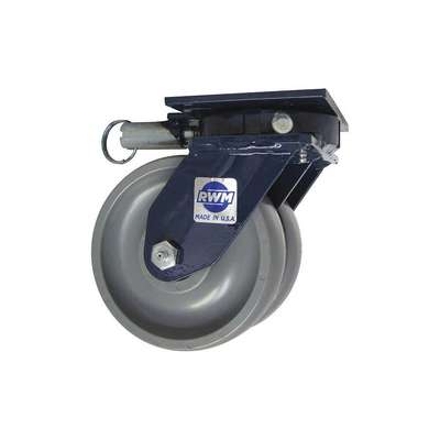 Kingpinless Plate Caster,