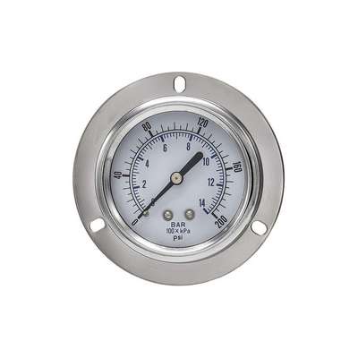 Pressure Gauge,Nominal 2-1/2"