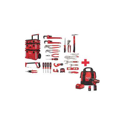 Plumbers Tool Kit,22 Pieces