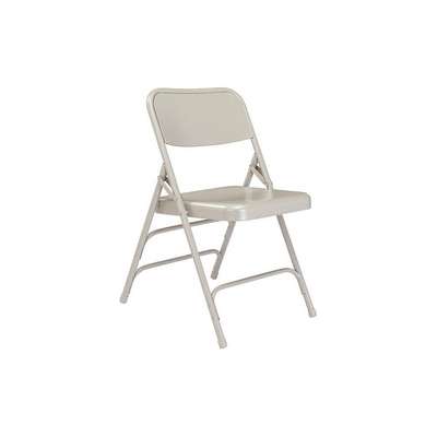 Folding Chair,Gray,18-3/4 In.,