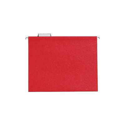 Hanging File Folders,Red,PK25