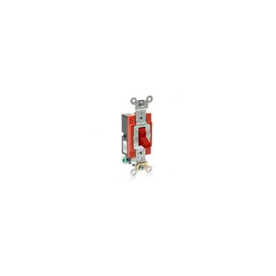 Wall Switch,Red,Single Pole,2