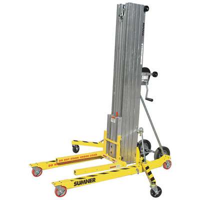 Material Lift,Cap. 650 Lb,