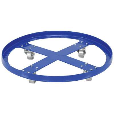 Drum Dolly,Blue,31-5/8 In. Dia,