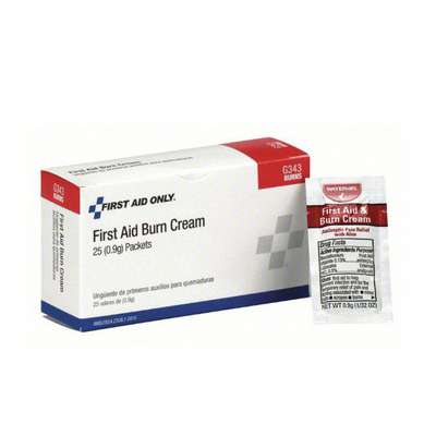 Burn Cream Packets, 0.9G, 25CT