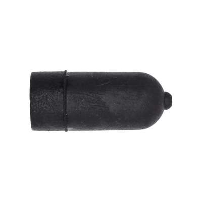 Rubber Vacuum Cap Black For 3/