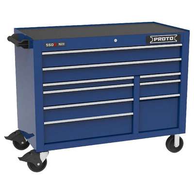 Rolling Tool Cabinet,Blue,