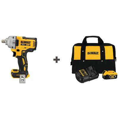 Cordless Impact Wrench,20VDC,