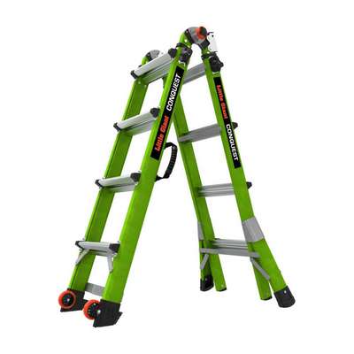 Extension Ladder,Fiberglass,