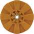 Eraser Wheel 4" W/O Arbor