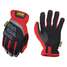 Mechanics Gloves,Full,Red,L,Pr