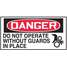 Danger Label,1-1/2in H,3in W,