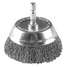 Cup Brush,Crimped Wire,1/64"