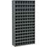 Bin Unit,112 Bins,33-3/4x12x64-