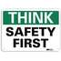 Safety Sign,Reflective Alum,