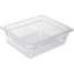 Food Pan,Polycarbonate,Half,12-